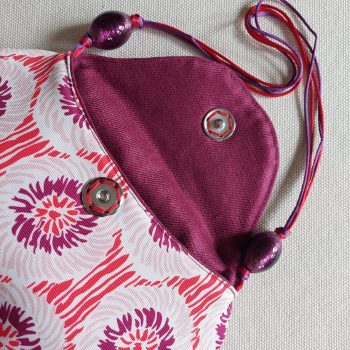 Croissant purple e festoni